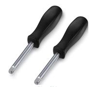 2 mangos de conexión de agujero inferior de 6,3 mm de doble propósito, cuadrados, 1/4 de varilla giratoria