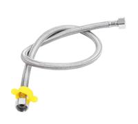 2 mangueras trenzadas flexibles de acero inoxidable for grifo agua, conexión for jardín para Cocina(30cm)