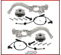 2 Mangueta para Audi A4 8E B7 Achsstumpf Cubo Rueda Delante Derecho + Izquierda