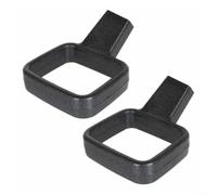2 manijas de ajuste de asiento de plástico compatibles con W169 y W245, palanca de control interior de repuesto directo, color negro