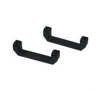 2 manijas resistentes para gabinete hechas de plástico de nailon diseñadas para un agarre cómodo y un uso duradero (120 mm)