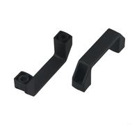 2 manijas resistentes para gabinete hechas de plástico de nailon diseñadas para un agarre cómodo y un uso duradero (90 mm)