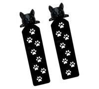 2 marcapáginas con temática felina divertida, peso ligero, para libros, diarios, cuadernos, planificador, marcador de revistas para leer