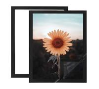 2 Marcos Magnéticos, Marcos de Pintura de Diamantes de 30 x 40 cm, Marcos de Arte de Diamantes Negros, Autoadhesivos con Cierre Magnético, Marcos de Cuadros de Pintura de Diamantes