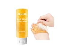 2 mascarillas de mano de miel exfoliante hidratante, reparación, máscara de mano de oro de 24 quilates, exfoliante, reparación para piel áspera para hombres y mujeres (1 unidad)