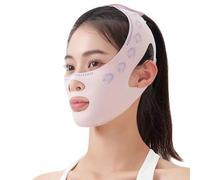 2 mascarillas lifting: reductor de papada reutilizable, adelgazamiento facial y esculpir la línea de la mandíbula | Correa dee barbilla antienvejecimiento para una piel firme y levantada, diseño cómod