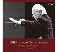 黛敏郎 : 曼荼羅交響曲 | シベリウス : 交響曲 第2番 (Mayuzumi : Mandala Symphony | Sibelius : Symphony No.2 / Kazuo Yamada | NHK Symphony Orchestra, Tokyo) [CD] [Live] [日本語帯・解説付]