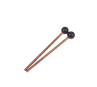 2 mazos de acero para tambor de lengua, mazos de percusión de goma Glockenspiel, palos de percusión de madera para bateristas y practicantes