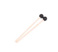 2 mazos de acero para tambor de lengua, mazos de percusión de goma Glockenspiel, palos de percusión de madera para bateristas y practicantes