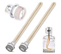 2 mechas para lámparas de aceite, mecha con quemador catalítico, mecha para lámpara Berger, accesorios para aire interior, mejorar aromaterapia