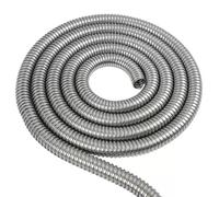 2 Metros 4/6/8/10/13 Mm Flexible 304 Tubo Corrugado De Acero Inoxidable Cable De Línea Alámbrica Conducto Proteger Tubo De Manguera De Roscado, 1 Uds(13x15mm)