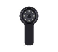 2 microscopios digitales de bolsillo con 16 luces LED, compatible con PC para investigación celular y microscopio de análisis de biología en el aula para exploración al aire libre