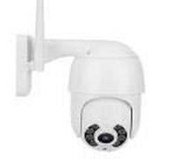 2 "Mini cámara domo PTZ, 1080P impermeable WiFi 8 luces Cámara de vigilancia al aire libre de seguridad con domo Icsee Soporte Alarma de detección de movimiento/video/reducción de ruido/tarjeta TF(UE)