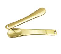 2 mini esp tulas de metal para cosm ticos, para crema facial, mascarilla, cuchara mezcladora, cuchara para mezclar y muestrear maquillaje, herram