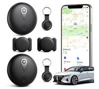 2 mini rastreadores GPS magnéticos - Rastreador de vehículos sin cuota mensual - Rastreador GPS en tiempo real con aplicación Smartphone para Android e iOS, rastreador de coche GPS para coches