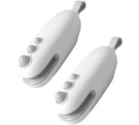 2 mini selladores de bolsas, sellador y cortador de bolsas de chips recargable por USB 2 en 1, sellador de alimentos portátil con parte trasera de agarre de metal para almacenamiento de aperitivos