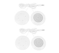 2 minialtavoces universales de cuello con conector de 3,5 mm para reproductores MP3 y MP4