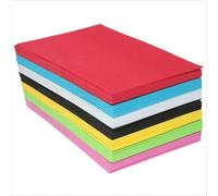 2 mm de espesor 20 * 30 cm 5 piezas DIY para decoración Esponja Papel de espuma Papel kraft Espuma PARA fieltro-Amarillo claro