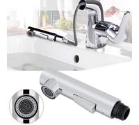 2-Mode Sink Sprayer Head G1/2 ABS Leak-Proof | ABS Plastic, Soft & Strong Spray Modes, Saves 30-70% Water, Self-cleaning Silicone Nozzles, Easy Install