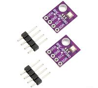 2 módulos de sensor de temperatura y presión barométrica para BME2805 0 BMP2805 0 con 3 35 V voltaje e interfaz I2C para datos ambientales precisos (BME280-5.0)