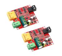 2 módulos XY-15AS 15AS 12/24/36V15A DC motor drive board module forward and reverse full PWM speed regulation