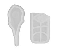 2 moldes de silicona, diseño único y exquisito en forma de pipa, elástico, fácil de desmoldar, regalo artesanal para proyectos de resina epoxi