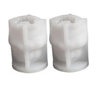 2 moldes de silicona, lindos moldes de resina únicos de erizo 3D, molde de resina animal para suministros de manualidades y fabricación de velas, silicona única para