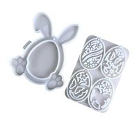 2 moldes de silicona para huevos de mariposa, intrincados moldes para hacer adornos, manualidades flexibles para decoraciones de temporada y eventos, molde de actividades para el hogar