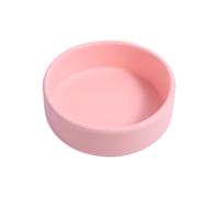 2 moldes redondos para hornear magdalenas, reutilizables, antiadherentes, para huevos de vapor, para tartas, escalfadores de huevos (rosa)