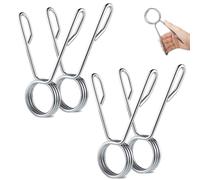 2 MORSETES MUELLE FIJA PESO COLLARES 50 MM PARA BARRA OLÍMPICA BLOQUEA DISCOS