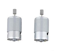 2 motores de 24 V RS550 para niños, vehículos eléctricos de 40000 rpm, motor de alambre de cobre con engranaje de 10 mm instalado