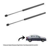 2 Muelles A Gas Pistones Maletero Equipaje X Opel Astra J Tres Volúmenes De 2012