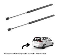 2 Muelles A Gas Pistones Maletero Equipaje X Opel Zafira Tourer P12 De 2011