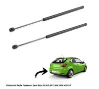 2 Muelles A Gas Pistones Maletero Equipaje X Seat Ibiza IV (6J5, 6P1) De 2008