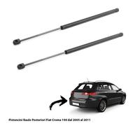 2 MUELLES A GAS PISTONES PISTONCITOS PORTÓN MALETERO FIAT CROMA 194 Desde 2005