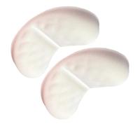 2 muñequeras de rebote lento con diseño de espuma viscoelástica para una comodidad superior durante el trabajo y el juego, reposamuñecas de rebote lento