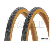 2 Neumático Bicicleta 26 X 1 - 3 / 8 NEGRO / PARA - MICHELIN WORLD TOUR