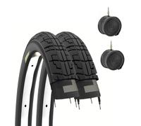 2 Neumáticos 12 1/2 X 1.75 2 1/4 (47-203) + Habitaciones para Bici Montaña Niño