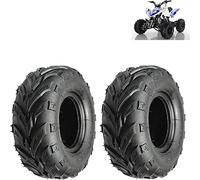 2 neumáticos 145/70 - 6 neumáticos compatibles con Quad Atv MiniQuad Neumáticos reforzados 4 telas P.R