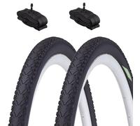 2 neumáticos 16 x 1,75 (47-305) + cámaras América, neumáticos Demi Slick City Bike niño Bicicleta Carretera niño 16"