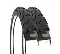 2 Neumáticos 16X1.95 (50-305) de Tacos Negros MTB 16” BMX Infantil City