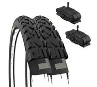 ECOVELO 20mce 2 Cubiertas de 20 x 2,00, Unisex niños, Negro, 20 x 2.00