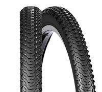 2 neumáticos 26 x 2.00 (50-559) neumáticos Country con tacos para MTB Mountain Bike Bici Bicicleta Negro