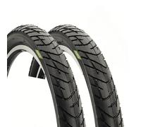 Neumáticos Ecovelò Negros para Cruiser Bike Chopper Bicicleta Híbrida Adulto 26 x 2.125 (57-559)