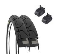 2 Neumáticos 700X45 C + Habitaciones América Demi Slick Gravel Bike Adulto