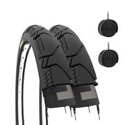 2 Cubiertas de neumáticos Demi Slick Gravel para Adultos, Senderismo, Bicicleta híbrida MTB, 700 x 45 C (29 x 1,75)