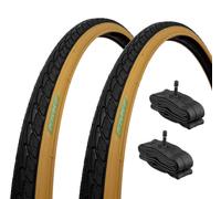 2 Neumáticos Citybike 700X35C + Habitaciones América para Bici 28" Trekking Bike