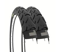 2 Neumáticos 16X1.95 (50-305) de Tacos Negros MTB 16” BMX Infantil City