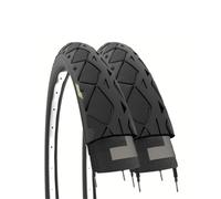 2 neumáticos de 26 x 1,50 (40-559) Slick neumáticos para MTB Montaña Bike híbrida Carretera