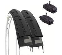 Ecovelo 26bne Neumáticos de Bicicleta, Adultos Unisex, BlancoNegro, 26x1.75